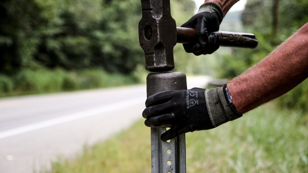How To Install U Channel Sign Posts Franklin Industries